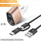 Dual Usb Car Charger Adapter digital Display Cigarette Lighter Socket Port Quick Charge Qc 3.0 Car-Charger For Mobile Phone-Universal-1 charger 1 cable g-JadeMoghul Inc.