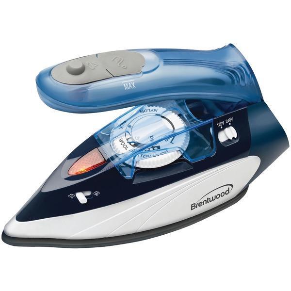 Dual-Voltage Nonstick Travel Steam Iron-Irons/Garment Steamers-JadeMoghul Inc.