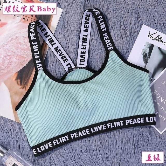 DUDUELITE Letter Sports Bras Push Up Sports Bra Underwear Set Fitness Running Yoga Sport Tops Jogging Gym Women Sports Bra Girl AExp