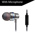 DUSZAKE In-Ear Headphones For Xiaomi Earphone For Phone Stereo Bass Headset Metal Wired Earphone HiFi Headphones Mic for Samsung JadeMoghul Inc. 
