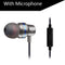 DUSZAKE In-Ear Headphones For Xiaomi Earphone For Phone Stereo Bass Headset Metal Wired Earphone HiFi Headphones Mic for Samsung JadeMoghul Inc. 