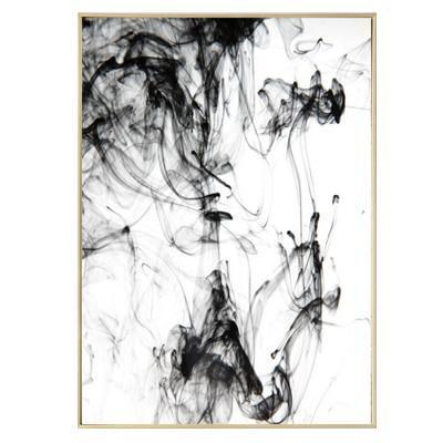 Dynamic Abstract Ink Canvas Paintings Chinese Black White Poster Print Nordic Wall Art Picture for Living Room Home Office Decor-10x15cm no frame-pattern 2-JadeMoghul Inc.