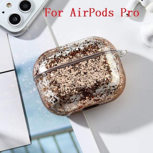 Dynamic Liquid Case For AirPods Cases Glitter Liquid Cover For AirPod 2 Covers Protector For Air Pods Pro Bumper Hard Coque Etui AExp