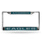 Honda License Plate Frame Eagles "Blitz Inc." Laser Chrome Frame