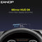 EANOP HUD Mirror 04 Car Head up display Windshield Speed Projector Security Alarm Water temp Overspeed RPM Voltage AExp