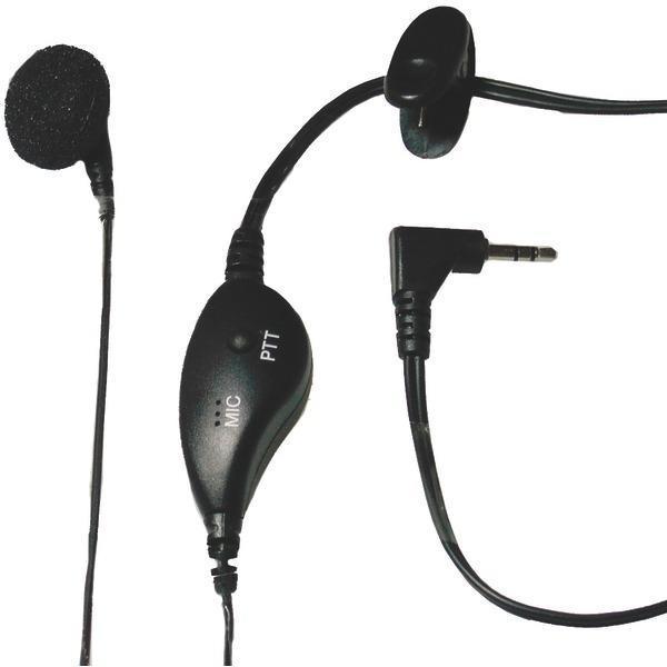 Earbud with Push-to-Talk Microphone-GPS Receivers & Accessories-JadeMoghul Inc.