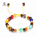 EAST WORLD Baby Adult Amber Bracelet Anklet Best Natural Jewelry Gifts for Women Ladies Girls Handmade Multi Color Strand Bijoux-design 2-adult 16cm with 9cm-JadeMoghul Inc.