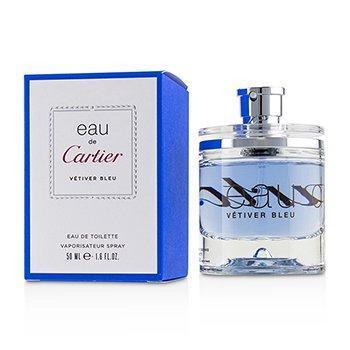 Eau De Cartier Vetiver Bleu Eau De Toilette Spray - 50ml/1.6oz-Fragrances For Men-JadeMoghul Inc.