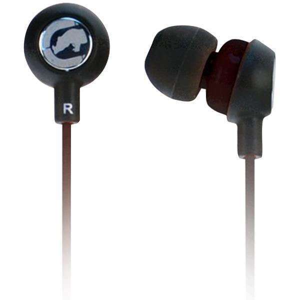 Ecko Chaos 2 Earbuds with Microphone (Black)-Headphones & Headsets-JadeMoghul Inc.