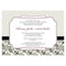 Eclectic Patterns Invitation Sea Blue (Pack of 1)-Invitations & Stationery Essentials-Black-JadeMoghul Inc.