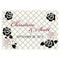 Eclectic Patterns Large Rectangular Tag Vintage Pink (Pack of 1)-Wedding Favor Stationery-Black-JadeMoghul Inc.
