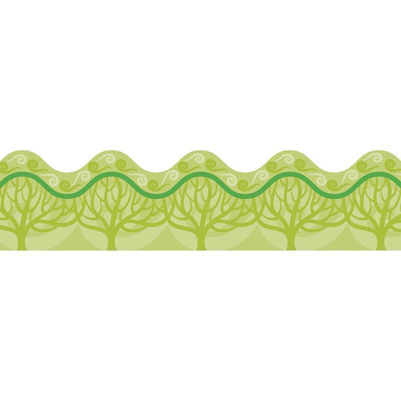 ECO TREES BORDER-Learning Materials-JadeMoghul Inc.