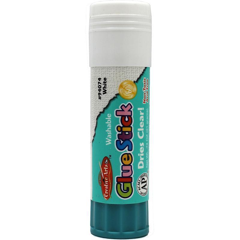 ECONOMY GLUE STICK .74OZ CLEAR-Supplies-JadeMoghul Inc.