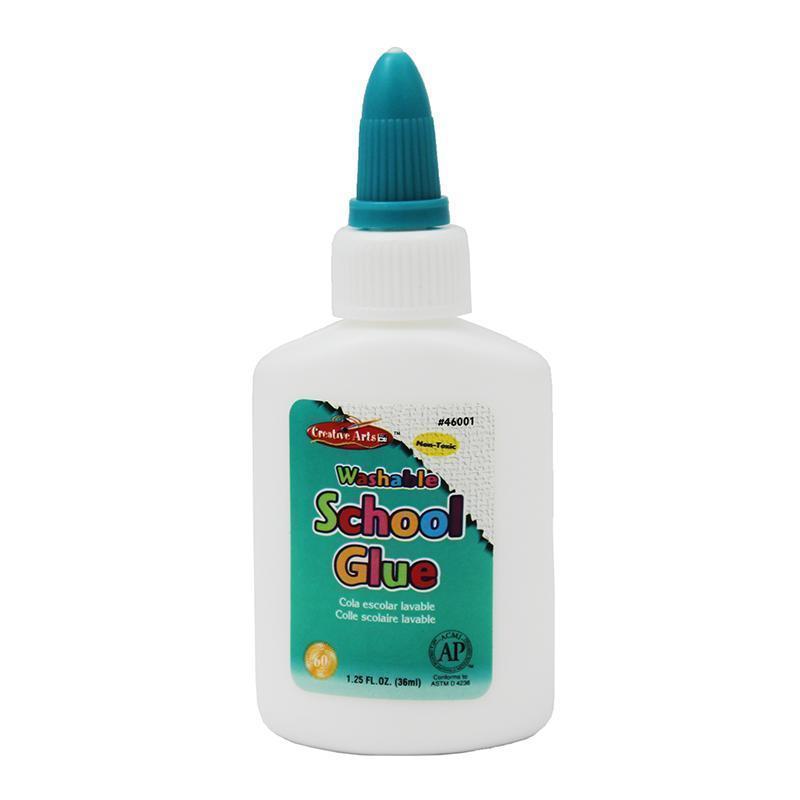 ECONOMY WASHABLE SCHOOL GLUE 1.25OZ-Supplies-JadeMoghul Inc.