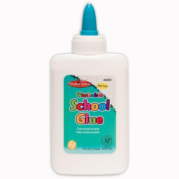 ECONOMY WASHABLE SCHOOL GLUE 4 OZ-Supplies-JadeMoghul Inc.