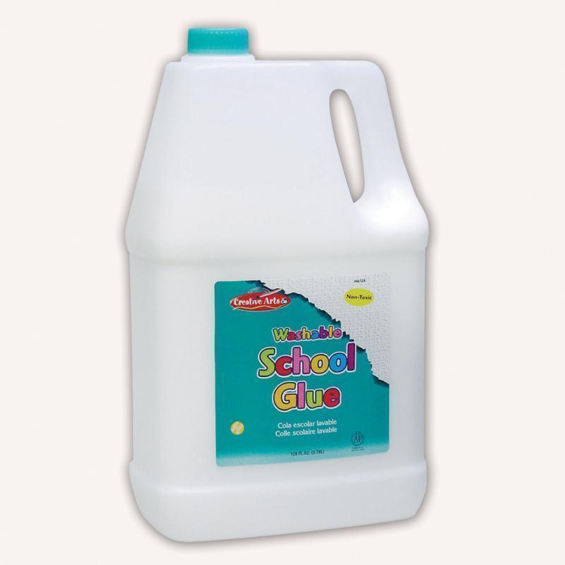 ECONOMY WASHABLE SCHOOL GLUE GALLON-Supplies-JadeMoghul Inc.