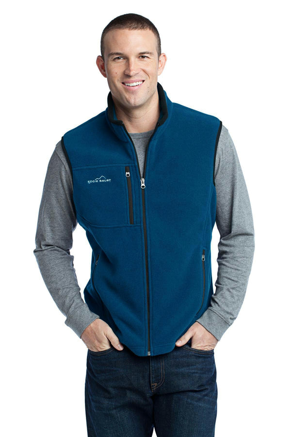 Eddie Bauer - Fleece Vest. EB204-Sweatshirts/Fleece-Deep Sea Blue-4XL-JadeMoghul Inc.