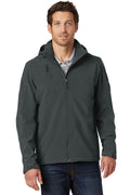 Eddie Bauer Hooded Soft Shell Parka. EB536-Outerwear-Grey Steel-4XL-JadeMoghul Inc.