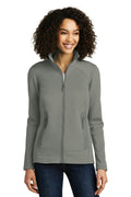 Eddie Bauer Ladies Highpoint Fleece Jacket. EB241-Sweatshirts/Fleece-Metal Grey-4XL-JadeMoghul Inc.