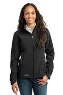 Eddie Bauer - Ladies Soft Shell Jacket. EB531-Outerwear-Black-4XL-JadeMoghul Inc.