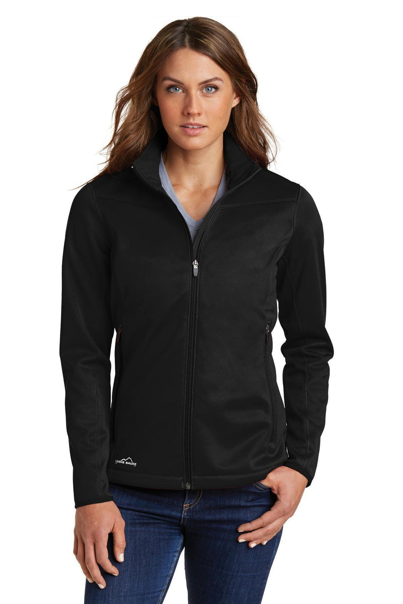 Eddie Bauer Ladies Weather-Resist Soft Shell Jacket. EB539-Outerwear-Black-4XL-JadeMoghul Inc.
