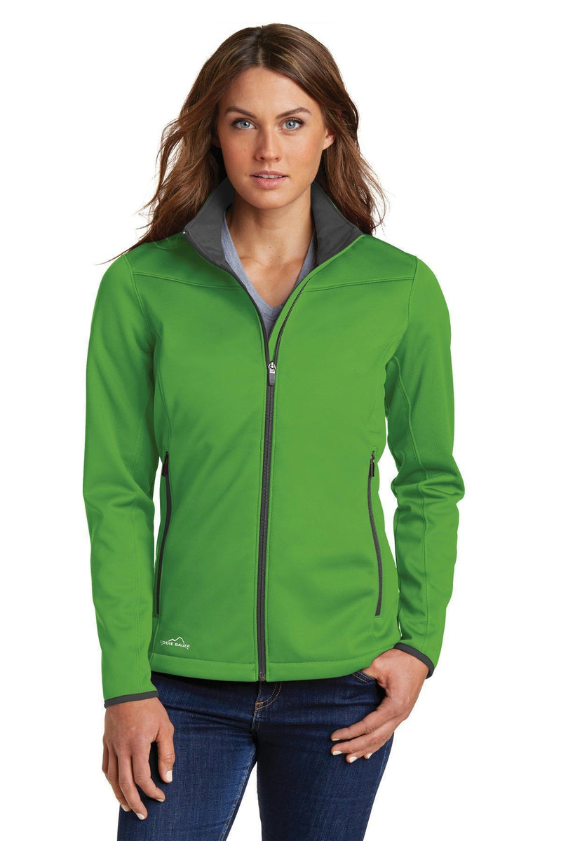 Eddie Bauer Ladies Weather-Resist Soft Shell Jacket. EB539-Outerwear-Ivy Green-4XL-JadeMoghul Inc.