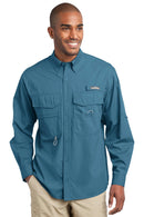 Eddie Bauer - Long Sleeve Fishing Shirt. EB606-Woven Shirts-Blue Gill-4XL-JadeMoghul Inc.