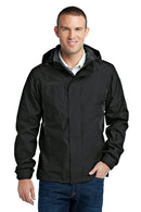 Eddie Bauer - Rain Jacket. EB550-Outerwear-Black/Steel Grey-4XL-JadeMoghul Inc.