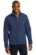 Eddie Bauer Shaded Crosshatch Soft Shell Jacket. EB532-Outerwear-Blue-XS-JadeMoghul Inc.