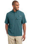 Eddie Bauer - Short Sleeve Performance Fishing Shirt. EB602-Woven Shirts-Gulf Teal-4XL-JadeMoghul Inc.