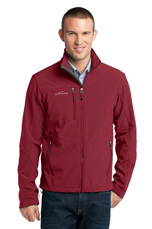 Eddie Bauer - Soft Shell Jacket. EB530-Outerwear-Rhubarb Red-4XL-JadeMoghul Inc.