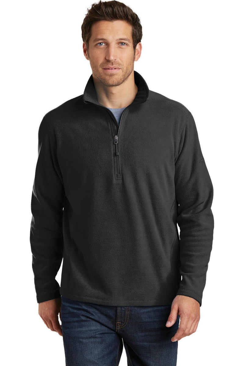 Eddie Bauer1/2-Zip microFleece Jacket. EB226-Sweatshirts/Fleece-Black-4XL-JadeMoghul Inc.