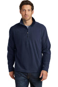 Eddie Bauer1/2-Zip microFleece Jacket. EB226-Sweatshirts/Fleece-Navy-4XL-JadeMoghul Inc.