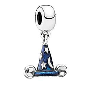 EDELL Magic Hat Eiffel tower 925 Silver Jewelry Charm Beads Castle Pendants Women DIY Fashion Jewelry heart-shaped-Red-JadeMoghul Inc.