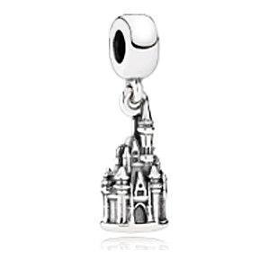 EDELL Magic Hat Eiffel tower 925 Silver Jewelry Charm Beads Castle Pendants Women DIY Fashion Jewelry heart-shaped-Yellow-JadeMoghul Inc.