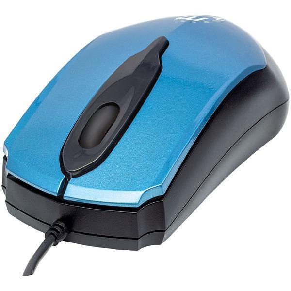 Edge Optical USB Mouse (Blue/Black)-Mice & Mouse Pads-JadeMoghul Inc.