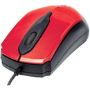Edge Optical USB Mouse (Red/Black)-Mice & Mouse Pads-JadeMoghul Inc.