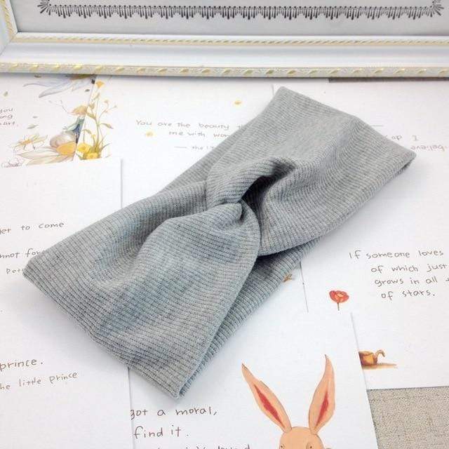 EE BABY HOT Women Headband Cross Top Knot Elastic Hair Bands Soft Solid Girls Hairband Hair Accessories Twisted Knotted Headwrap AExp