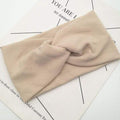 EE BABY HOT Women Headband Cross Top Knot Elastic Hair Bands Soft Solid Girls Hairband Hair Accessories Twisted Knotted Headwrap AExp