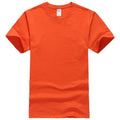 EINAUDI 2017 New Solid Color T Shirt Mens Black And White 100% Cotton T-shirts Summer Skateboard Tee Boy Skate Tshirt Tops ^d64-orange-XS-JadeMoghul Inc.