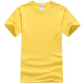 EINAUDI 2017 New Solid Color T Shirt Mens Black And White 100% Cotton T-shirts Summer Skateboard Tee Boy Skate Tshirt Tops ^d64-yellow-XS-JadeMoghul Inc.