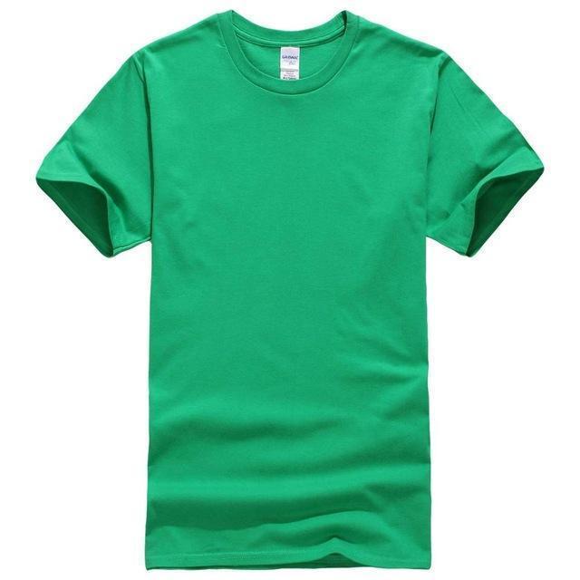 EINAUDI 2017 New Solid color T Shirt Mens Black And White 100% cotton T-shirts Summer Skateboard Tee Boy Skate Tshirt Tops-Green-XS-JadeMoghul Inc.