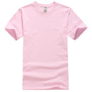 EINAUDI 2017 New Solid color T Shirt Mens Black And White 100% cotton T-shirts Summer Skateboard Tee Boy Skate Tshirt Tops-Pink-XL-JadeMoghul Inc.