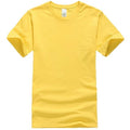 EINAUDI 2017 New Solid color T Shirt Mens Black And White 100% cotton T-shirts Summer Skateboard Tee Boy Skate Tshirt Tops-Yellow-XS-JadeMoghul Inc.