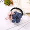 Elastic Hair Ring Flower Hair Rubber bands Rope Cloth Headbands Ties Hair Accessories for Women & Girls-4431-JadeMoghul Inc.