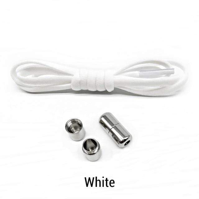 Elastic No Tie Shoelaces Metal Lock Shoe Laces For Kids Adult Sneakers Quick Shoelaces Semicircle Shoelaces Lazy 24 colors AExp