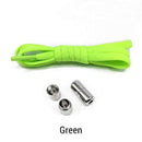 Elastic No Tie Shoelaces Metal Lock Shoe Laces For Kids Adult Sneakers Quick Shoelaces Semicircle Shoelaces Lazy 24 colors AExp