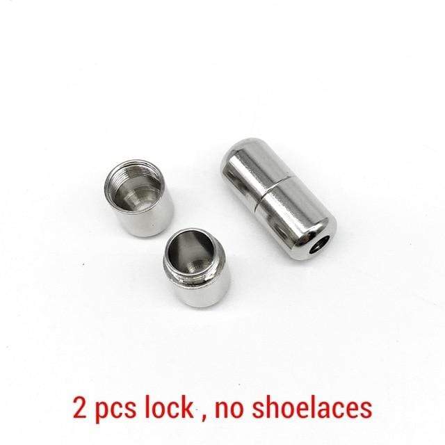 Elastic No Tie Shoelaces Semicircle Shoe Laces For Kids and Adult Sneakers Shoelace Quick Lazy Metal Lock Laces Shoe Strings AExp