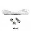 Elastic No Tie Shoelaces Semicircle Shoe Laces For Kids and Adult Sneakers Shoelace Quick Lazy Metal Lock Laces Shoe Strings AExp
