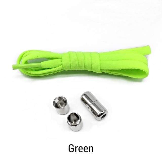 Elastic No Tie Shoelaces Semicircle Shoe Laces For Kids and Adult Sneakers Shoelace Quick Lazy Metal Lock Laces Shoe Strings AExp